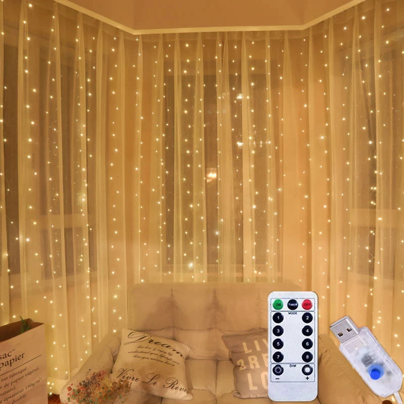 LED String Lights for Curtain