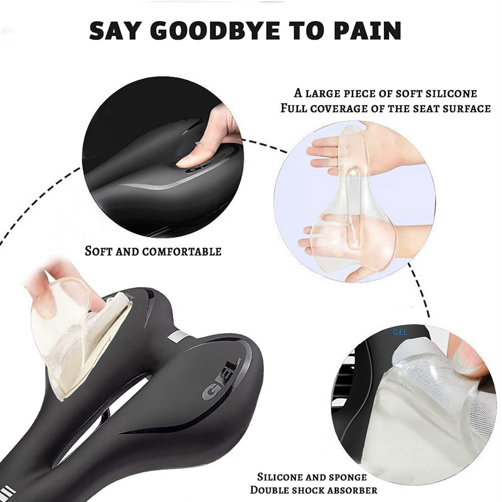 Soft Comfortabel Bicycle Gel Saddle