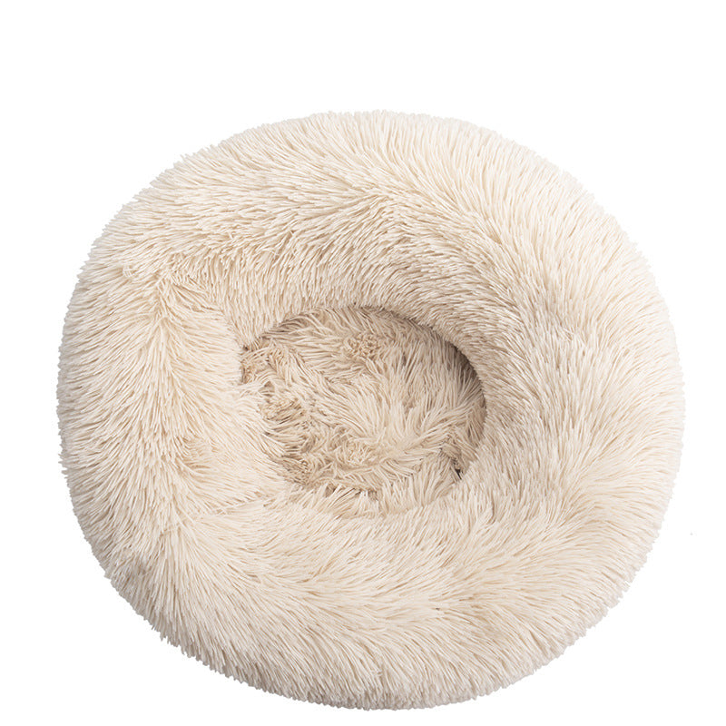 Cuddly Circular Bed for Your Pet’s Comfort