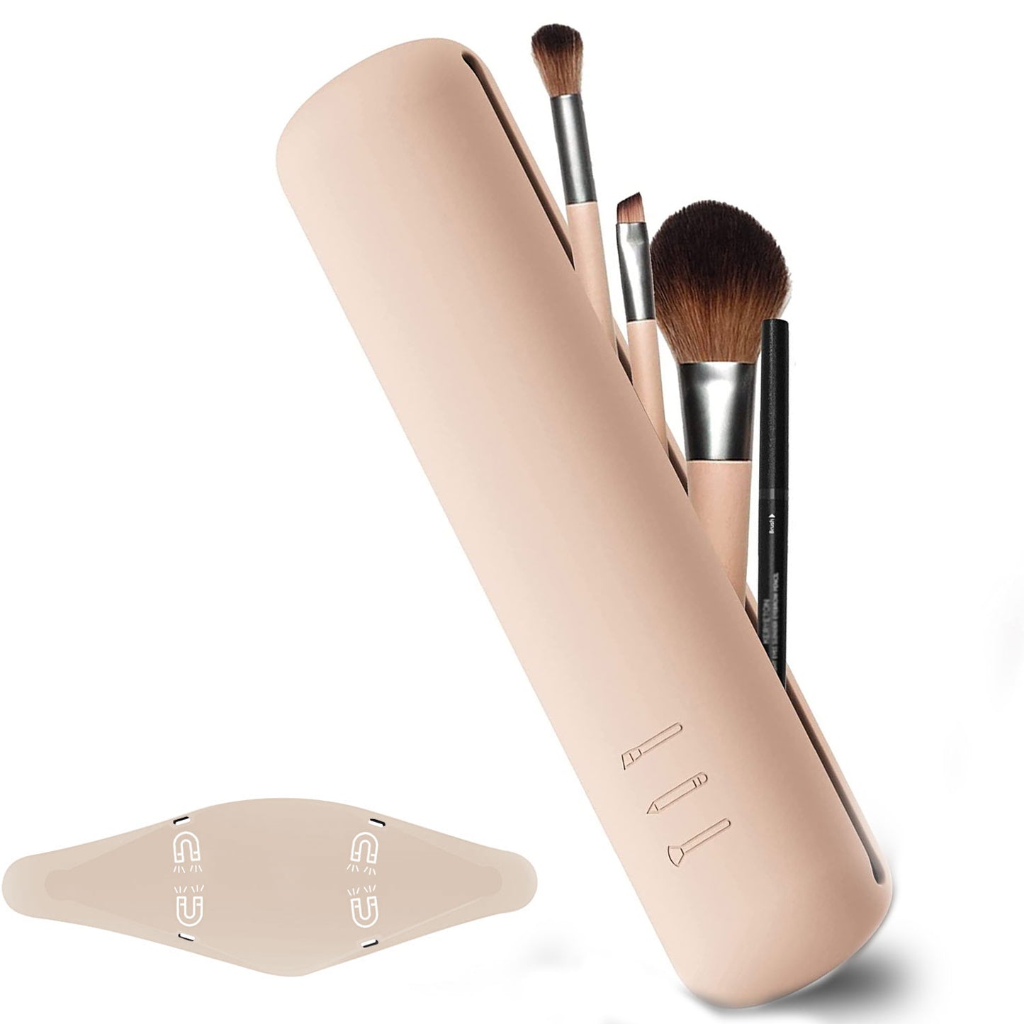 Silicone Makeup Brush Waterproof Storage