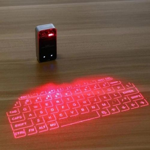 Laser Keyboard with most Bluetooth-enabled devices