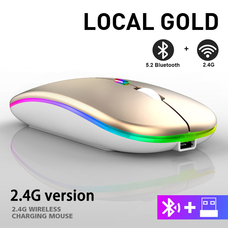 2.4G Wireless Mouse and RGB Lighting