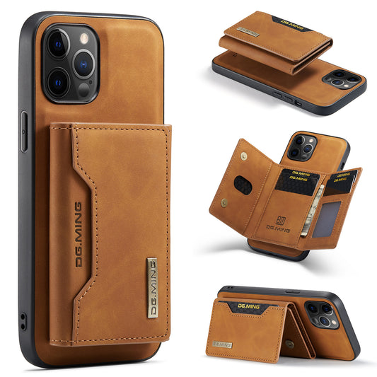 Leather case for iPhone 2 in 1 with wallet